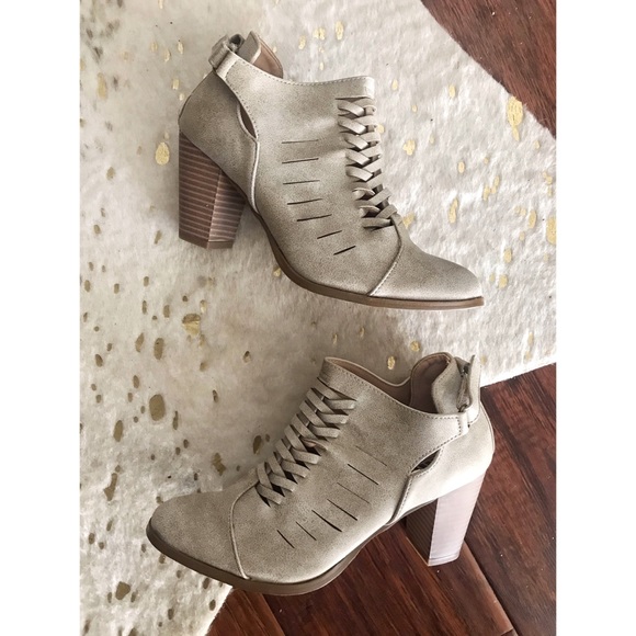 Shoes - Laser Cut Booties